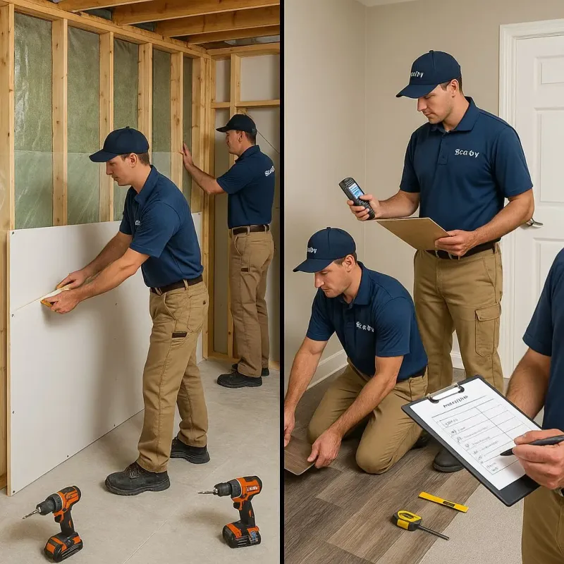 Repairs and Reconstruction process in Howard County, IN